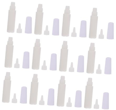 AKOOSY Wasserlöslicher Weißleim 6ml Flasche Multifunktionskleber für Selbstgemacht Bastelarbeiten Kunststoffklebstoff 50 Stück Praktische Anwendung
