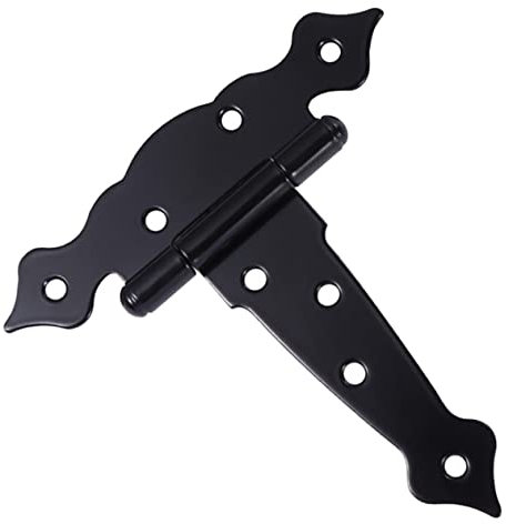 NUOBESTY Charnières De Portail t Robustes Charnière Pour Porte De Grange Et Remise Fourniture Pour Clôtures