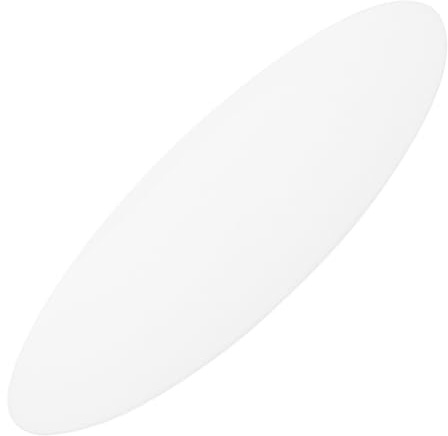 HOLIDYOYO Piastra Diffusore in Acrilico Rotonda 39,5 Cm Bordo Arrotondato, Disco Diffusore Luce Smerigliato per Lampade da Soffitto, Copertura Inferiore Sicura e Facile da Montare