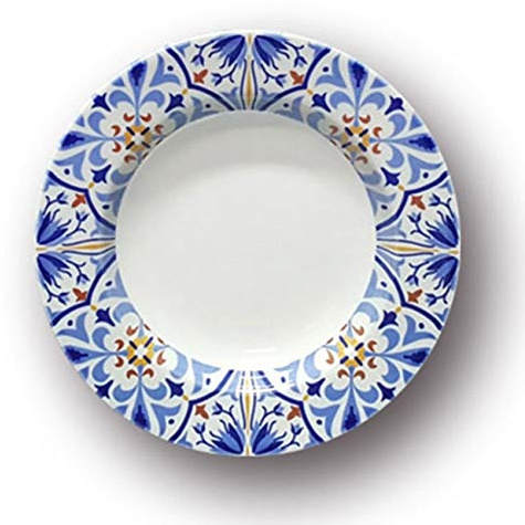 Assiettes creuses Amalfi x 6 - D 23 cm