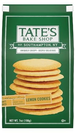 Tate's Bake Shop Biscotti al limone 198,4 g (confezione da 1)