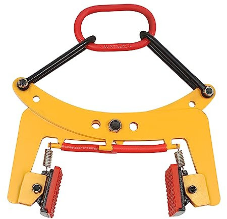 325kg Versetzzange Bordsteinzange 6 bis 24 cm Tragezange Pflasterträger Steingreifer aus Stahl zum Heben und Transportieren von Holz, Schnittholz und Stein