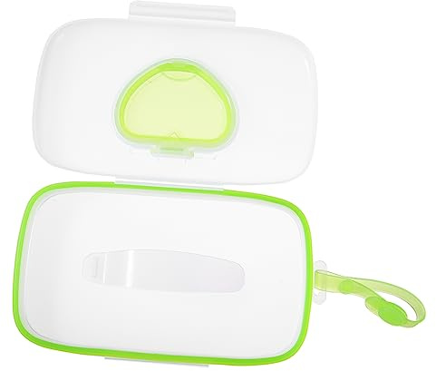 HAPINARY Feuchttücherbox Tragbar Für Outdoor Kinderwagen Mit Knopf Und Silikondichtung Für Unterwegs