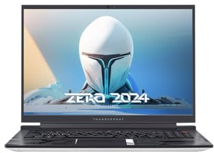 WEELIAO Thunderobot Zero (2024) Gaming Laptop, 16 QHD+ 240hz 2.5K Display, i9-14900HX, RTX 4060, 16GB DDR5 RAM, 1TB SSD, RGB Backlit Keyboard, Wi-Fi 6, Windows 11 Home, White