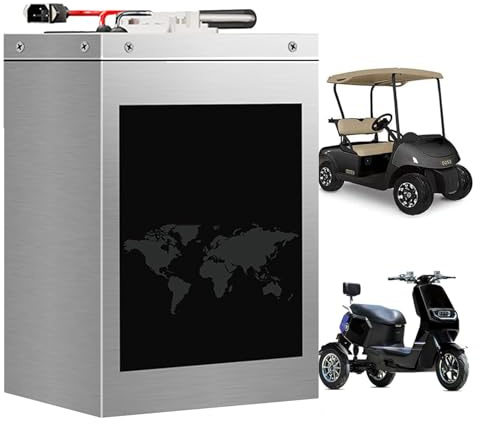 FREEDOH Batería de Motocicleta de 72V Batería de fosfato de Hierro y Litio de 60V Batería de Litio de 48V Batería de ciclomotor de 30AH, 35AH, 45AH y 58AH para Motor de 50-4200W,60v58ah