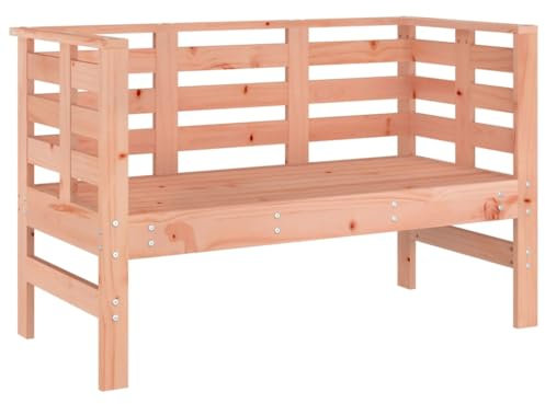 ULUYYUC Blumenbank Outdoor Gartenbank Balkon Bank Sitzbank Balkon - Gartenbank 111,5x53x71 cm Massivholz Douglasie für Parks Terrasse Innenhof Garten