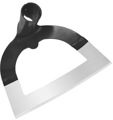 Sunsiou Zappa Cava per Erbacce, Zappa Cava, Zappa da Giardino per Erbacce, Sarchiatore per Erbacce, Attrezzi da Giardino per Piantare Ortaggi, Allentamento del Terreno, Strumento da Giardino (21 cm)