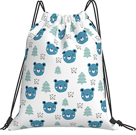 Wasserdicht Klapprucksack 36X42Cm Tragen Turnbeutel Mit Kordelzug Multifunktionaler Beutel Zum Bemalen Für Schwimmen, Strand, Jungen