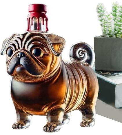 Bicchieri da Whisky | Caraffa Decanter a Forma di | Caraffa per vino Dispenser decorativo per Brandy Vodka Whisky Birra E Bevande