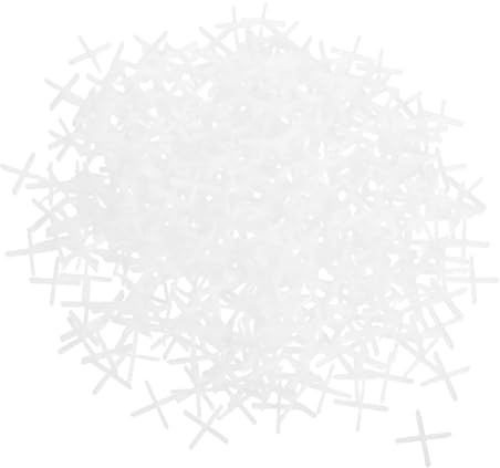 FONDOTIN 500 Piezas De Clips De Nivelación Cruzados para Azulejos Kits De De Azulejos para Nivelar Paredes Y Pisos Clips De Nivelación