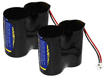 Kompatible Batterie Funk Außensirene Secvest FUSG50100 Alkaline Battery 2X 3Volt