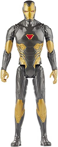 Hasbro Marvel Avengers - Iron Man (Action Figure 30cm con Blaster Titan Hero Blast Gear)