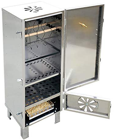 Räucherofen/Räucherschrank Räucherkammer Räucherei aus Edelstahl 1mm Premium + Zubeh