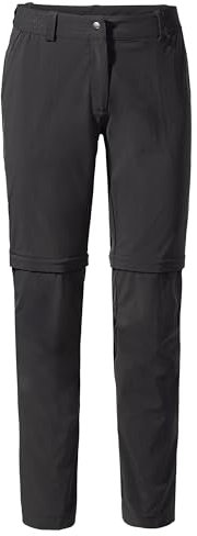 VAUDE Wanderhose Damen Farley Stretch Zip-Off Hose II, Wasserabweisende Zip-Off Trekkinghose, Bequeme Stretch-Wanderhose – strapazierfähig & schnelltrocknend