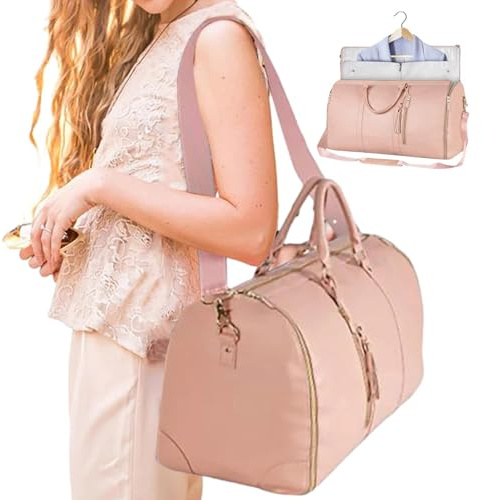Kleidersack Für Reisen, Anzugtasch, Handgepäck-Kleidersack | Faltbare Sport-Reisetasche Mit Schuhfach- Sporttasche Für Das Fitnessstudio, Kofferanzug-Geschäftsreisetasche, Trainingstasche Aus PU-Leder