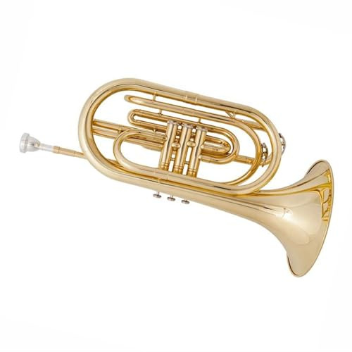 Trompeten Bb Marching Bariton Messing Posaune Vernickelt Professionelles Musikinstrument