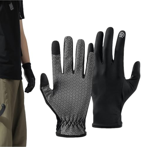 Cycling Gloves,Anti-Slip Touchscreen Driving Mittens - Sun Protection Mittens, Exercise Gloves for Driving Biking Running Hiking Climbing