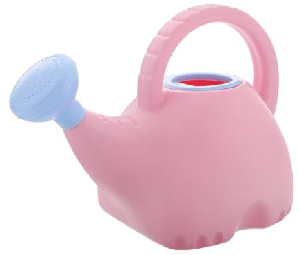 GALPADA Regadera Infantil Forma de Elefante Ligera Fácil de Llenar Aspersor Uniforme para Jardín y Balcón Herramienta de Jardinería