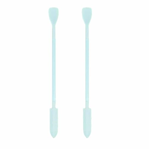 Espátula Cosmética - Herramienta De Belleza, Pequeño Aplicador | 2 Piezas Palabra Reutilizable Para Frascos De Maquillaje, Mini Multipropósito Para Cimientos, Cremas, Mezcla Para El Cuidado