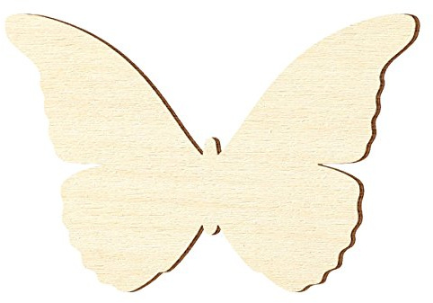 Sperrholz Zuschnitte - Schmetterling - 5-40cm, Größe:Flügelspannweite 31cm