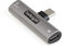 StarTech.com Adaptador de Audio y Carga USB-C - Adaptador de Audio USB Tipo C con USB-C para Auriculares con Micrófono y Pass Through de 60W USBC para Cargador (CDP2CAPDM)