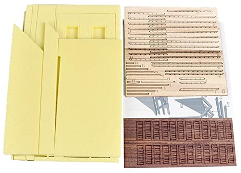 SM SunniMix Unpainted 1/35 Building Model Kits Ruins House European Style Miniature 3D Puzzles for Building Materials Model Railroad Micro Landscape