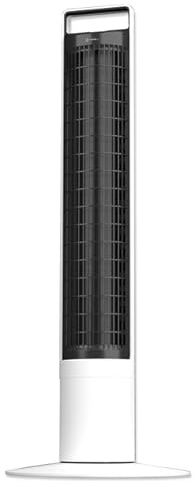 Aspen 40 Washable Tower Fan with Oscillating Tower Fan - Easy Wash Design, 3 Color Nightlight, 4 Speeds, 4 Timers, Magnetic RF Remote - Cooling Fans for Bedroom, Home Office, and Living Room