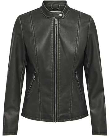 ONLY Onlellamelisa Faux Leather Jacket Cc OTW