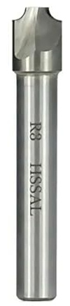 Stahl Eckenabrundung Schaftfräser R2-R10 Radius HSS Eckenabrundung Schaftfräser Bit