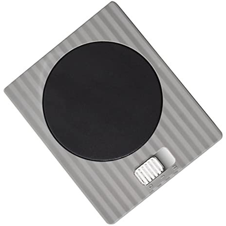 Tassenwärmer mit Einstellbarer Temperatur, Tragbarer Tassenwärmer für Tee, Kaffee, Kuchen, Ei, 220 V, mit 2 Modi mit Kleiner Größe, Getränkewärmer (4#)