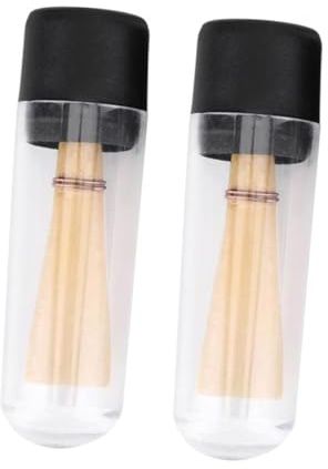 Fagottrohr aus Natürlichem Schilf 2 Stück, Bassoon Zubehör | Beige, für Studenten, Instrumentenzubehör mit Feiner Verarbeitung, Flexible Ausführung, Zubehörteil