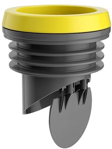 Anelli in cera per flangia per WC con valvola antiriflusso, guarnizione per anello in cera per WC antiodore e a prova di perdite, adatta per linee di scarico da 3, 2-4 pollici |.Flangia