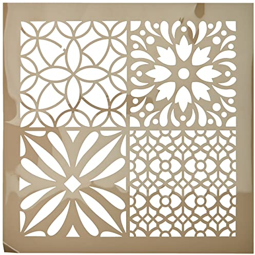 Artemio 15030026 Schablone Home Deco, Kunststoff, mehrfarbig, 30,5 x 0,2 x 35 cm
