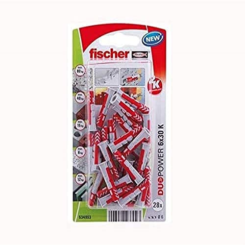 Fischer 542033 Duopower Blister 6 x 30 K