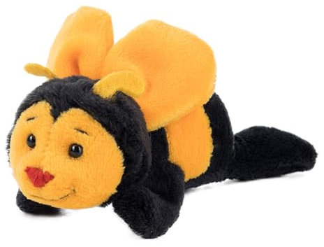Schaffer 3546 Plüsch Magnet Biene Sabiene, Gelb-schwarz