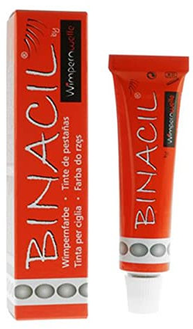 BINACIL hellschwarz Augenbrauen- & Wimpernfarbe 15ml