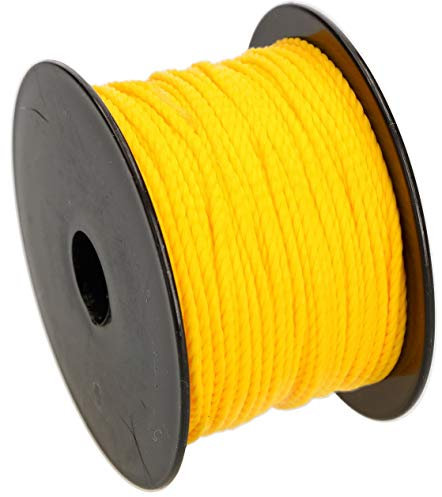 KOTARBAU® Corde de Maçon Indéchirable 50 m Corde de Construction Cordeau d'Alignement Cordon de Construction Fil à Plomb Cordeau de Pavage Corde de Maçonnerie Corde de Fil à Plomb