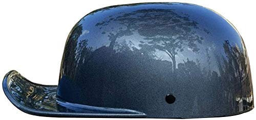 GAOZHE Casco Jet,Aperto retrò Scodella,Adulto Scodella Casco,Casco Scooter,DOT ECE Casco omologato Scooter Unisex Adulti，Adatto per Street Bike Autobike Endurance