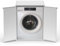 Adventa: Mobile Copri-Lavatrice in resina di PP, PVC e ABS, Universale, Facile da montare, Resistente all’umidità, Lavanderia, Garage, Esterno, 68,5L x 64,5P x 88H cm, Bianco