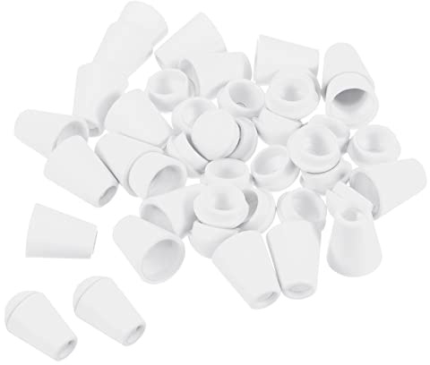 PATIKIL Plastic Glocken Kordelenden Verschlusskappen Kordel Endstücke Bell End Stopper Kordelendstücke für Kordelzug Tasche Schnüre Fäden Kleidung