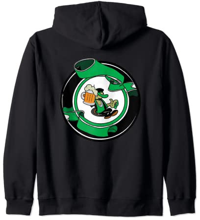 Chope irlandaise trèfle avec bière | Saint Patrick Sweat à Capuche