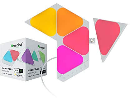 nanoleaf NL485005TW5P Shapes - Mini Triangle Smarter Kit