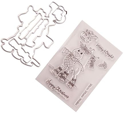 EXCEART Blätter scrapbooking-stempel scrapbook stempel Geschenkidee Stempel für Rahmen DIY Stempelset clearstamps Stanzformen Silikonstempel Perlmutt Briefmarke Schimmel Siegel einstellen
