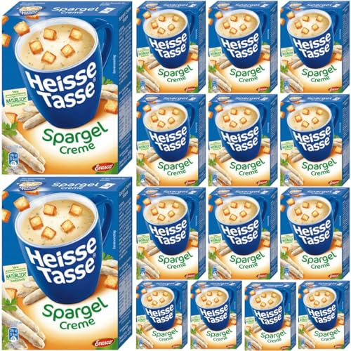 Heisse Tasse Spargelcreme 3 X150ml x 15 STÜCK