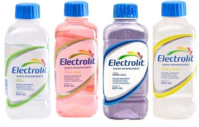 ELECTROLIT SUERO (Kokosnuss, Lima-Limette, Erdbeere und kiwi, Blaubeere) 625ML (GEMISCHT)