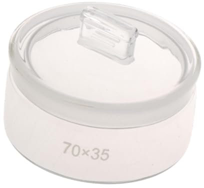 Perfeclan Uhrenöl-Werkzeug, Uhrenölbecher, Uhrwerk-Reparaturtopf, Verschlussbehälter, tragbarer Uhrenöl-Waschbehälter, Ölhalterbecher, 7cmx3.5cm