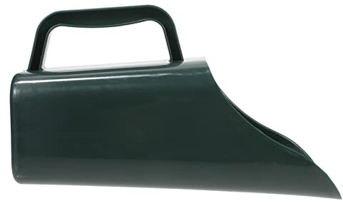 Gatuida Pelle à Terreau Multifonction pour Jardinage D’intérieur et Extérieur, Plastique Solide, Grosse Taille Militaire Verte, Outil Léger pour Repiquage, Semis et Déplacement de Terreau