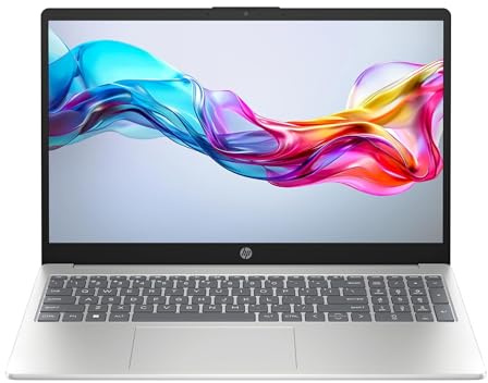 HP Laptop 15-fd0015sl, PC Portatile 15, Display 15.6 FHD Antiriflesso, Notebook, Intel Core i7 1355U, 16GB RAM, 512GB SSD, Intel Iris Xe, Webcam TNR, Windows 11, Computer Portatile, Argento, QWERTY