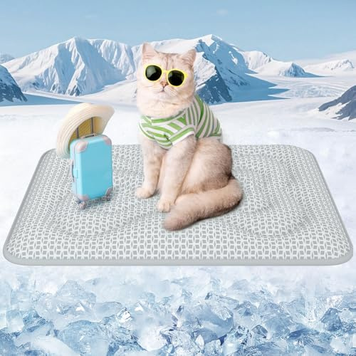 Rywell Kühlmatte Hund, Arc-Chill, 3cm Dick, 60x45 cm, Steingrau