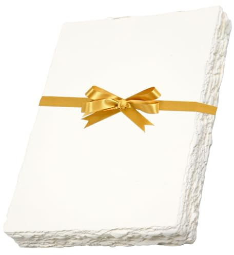 30 Blätter Weißes Büttenpapier- 30x21 cm，Dickes 300 GSM,Baumwoll-Aquarellpapier für Diy Kunst,Briefe,Grußkarten,Skizzen und Zeichnungen.